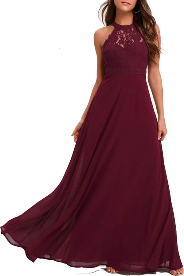 amazon prime burgundy dress