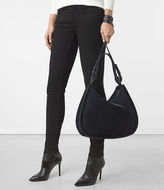 Thumbnail for your product : AllSaints Kanda Suede Hobo Bag