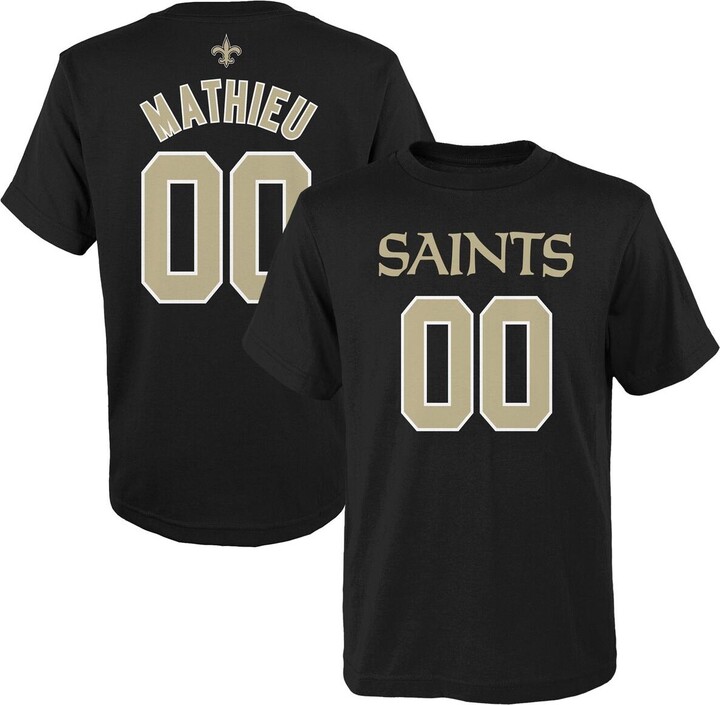 Nike Youth Boys and Girls Tyrann Mathieu Gold New Orleans Saints