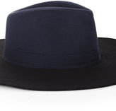 Thumbnail for your product : BCBGMAXAZRIA Color-Blocked Panama Hat