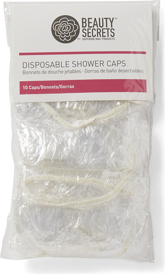 Beauty Secrets Disposable Shower Caps 10 Pack