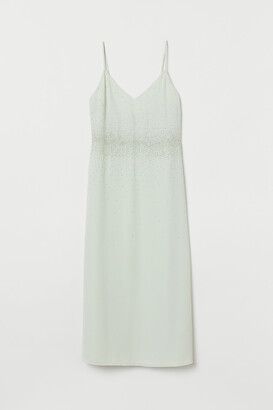 H&M Bead-embroidered dress