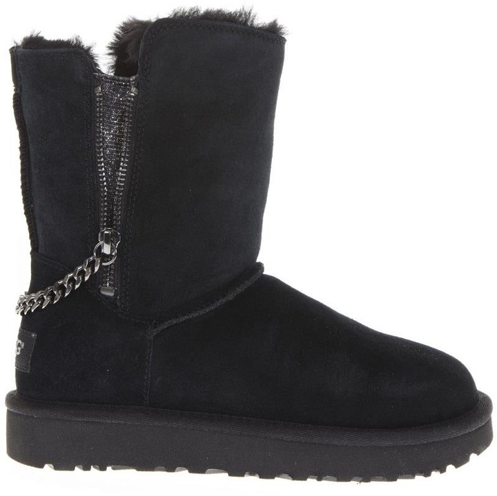 ugg boots with zipper on side