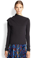Thumbnail for your product : J.W.Anderson Asymmetrical Draped Jersey Top