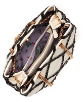 Thumbnail for your product : Betsey Johnson Cross Your Heart Drawstring