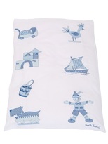 Thumbnail for your product : Embroidered Cotton Cradle Duvet Cover