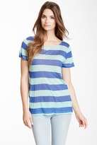Thumbnail for your product : Three Dots Granite Trim Cutout Back Tee