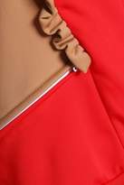 Thumbnail for your product : MSGM Ruffle-trimmed Color-block Shell Jacket