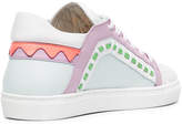 Thumbnail for your product : Sophia Webster Pastel Riko glitter sneakers