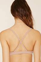 Thumbnail for your product : Forever 21 FOREVER 21+ Ladder-Cutout Seamless Bralette