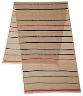 Thumbnail for your product : Janavi Colorful Horizon Striped Cashmere Scarf
