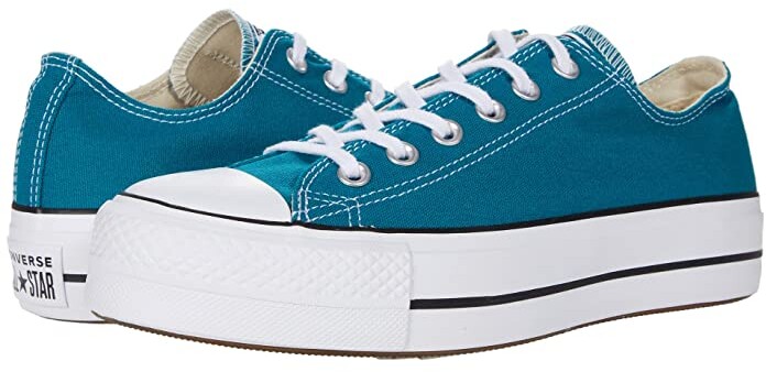 light blue platform converse