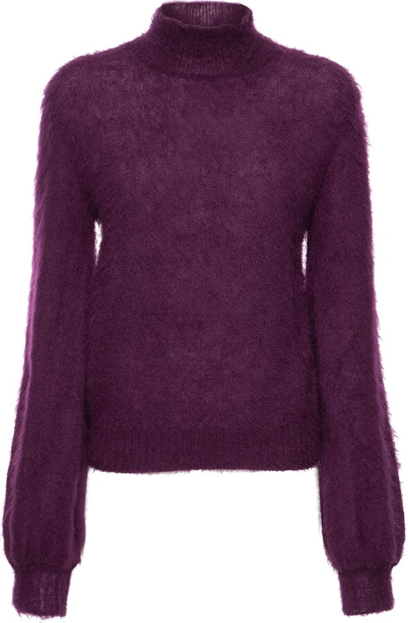 Mohair Turtleneck Sweater | ShopStyle