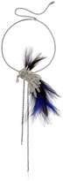 Lanvin Phoenix Bird Necklace W/ Feath 