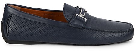 bally drulio leather drivers