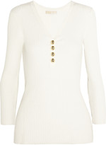 Thumbnail for your product : MICHAEL Michael Kors Ribbed-knit top
