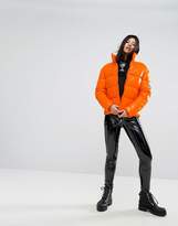 Thumbnail for your product : Puffa Original Oversized Jacket With Back Logo Print