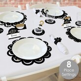 Thumbnail for your product : Big Dot Of Happiness Masquerade Mask Party Paper Charger & Table Chargerific Kit Place Setting for 8
