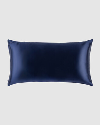 Slip Women's Navy Sleep - King Pillowcase Invisible Zipper Closure