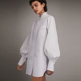 Thumbnail for your product : Burberry Voluminous-sleeve Cotton Shirt Dress