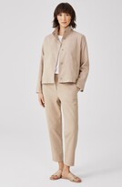 Thumbnail for your product : Eileen Fisher Stand Collar Jacket