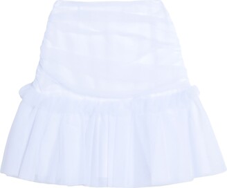 BROGNANO Mini Skirt White