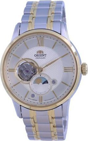 Orient Classic Sun & Moon Open Heart Automatic RA-AS0007S10B Men's Watch