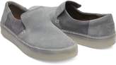 Thumbnail for your product : Toms Neutral Grey Shade Suede Men's Lomas Slip-Ons