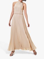 oasis halter cupro midi dress