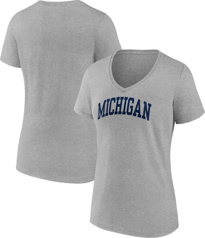 Women's Touch Royal Chicago Cubs Halftime Back Wrap Top V-Neck T-Shirt Size: Small