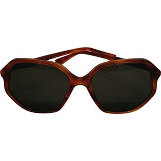 Gucci Brown Plastic Sunglasses