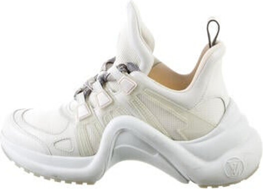 Louis Vuitton Leather Chunky Sneakers - ShopStyle