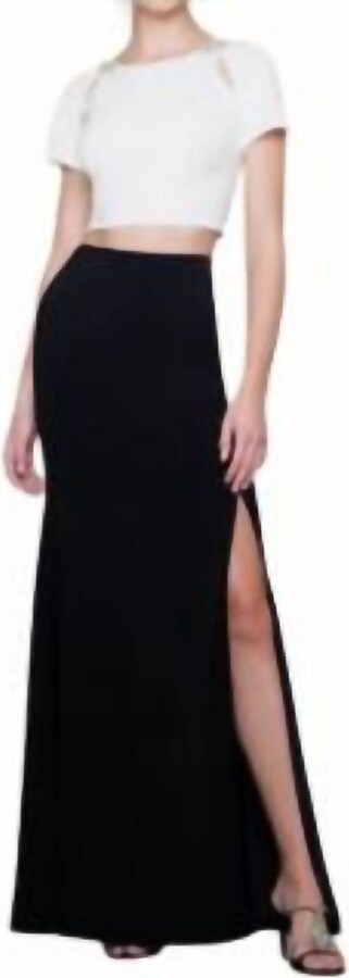 Mignon Two Piece Set In Black/white