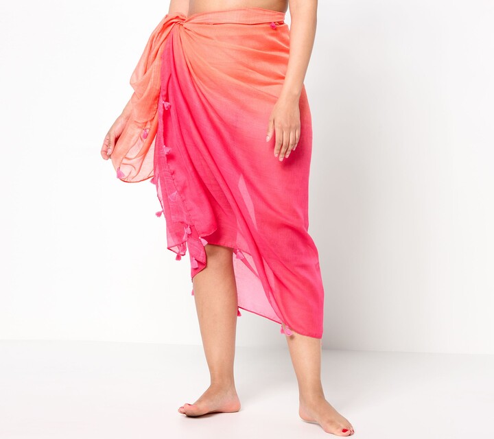 Lands' End As Is Lands End Sarong Cover Up