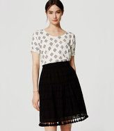 Thumbnail for your product : LOFT Tasseled Skirt