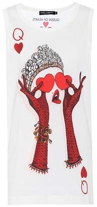 Dolce & Gabbana Queen of Hearts cotton T-shirt