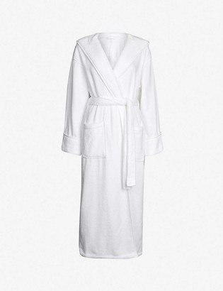 The White Company Hooded hydrocotton robe