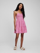 Thumbnail for your product : Gap Smocked Tiered Mini Dress