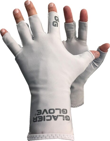 Grey Fingerless Gloves | ShopStyle