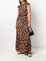 Thumbnail for your product : Golden Goose Leopard-Print Maxi Dress