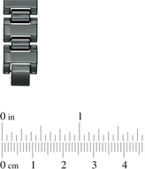 Thumbnail for your product : Zales Men's Shaquille O'Neal 15.0mm Link Bracelet in Black Ion-Plated Tungsten - 8.5"