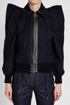 Thumbnail for your product : Nina Ricci Bomber Jacket with Sculptural Shoulders