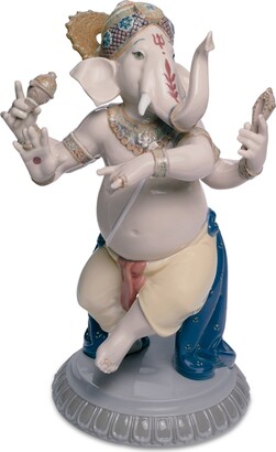Lladro Dancing Ganesha Figurine