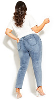 Thumbnail for your product : City Chic Harley So Jaded Skinny Jean - light wash