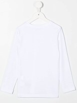 Thumbnail for your product : Calvin Klein Kids logo-print long-sleeved T-shirt