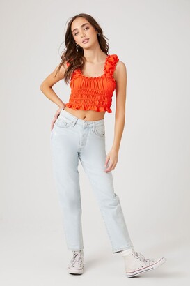 ruffle blouse forever 21
