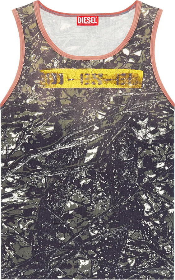 Diesel T-Lifty-Camou tank top
