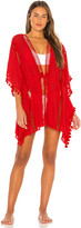 Thumbnail for your product : Michael Stars Tassels For All Ruana Cover Up