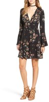 Thumbnail for your product : Astr Women's Lace Inset Fit & Flare Dress