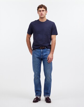 Madewell Straight Jeans in Leeward Wash: COOLMAX® Denim Edition - ShopStyle